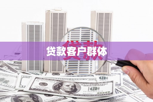 盘县贷款客户群体