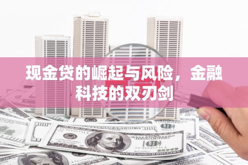 盘县现金贷的崛起与风险，金融科技的双刃剑