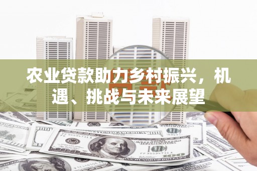 盘县农业贷款助力乡村振兴，机遇、挑战与未来展望