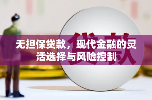 盘县无担保贷款，现代金融的灵活选择与风险控制