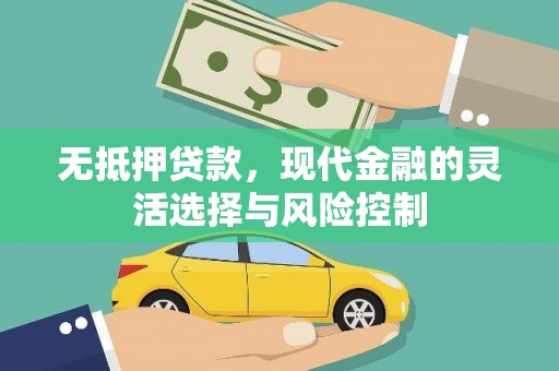 盘县无抵押贷款，现代金融的灵活选择与风险控制