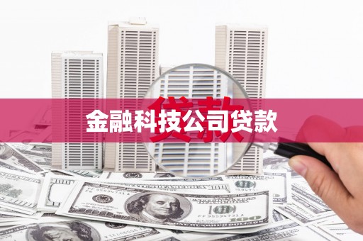 盘县金融科技公司贷款