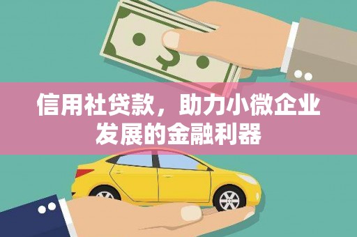 盘县信用社贷款，助力小微企业发展的金融利器