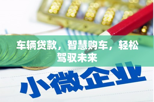 盘县车辆贷款，智慧购车，轻松驾驭未来