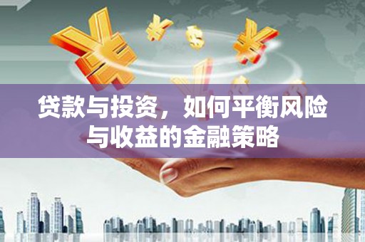 盘县贷款与投资，如何平衡风险与收益的金融策略