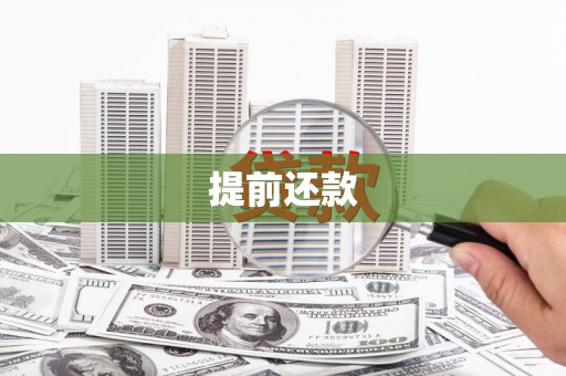 盘县提前还款