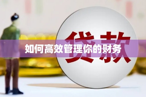 盘县如何高效管理你的财务