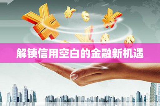 盘县解锁信用空白的金融新机遇